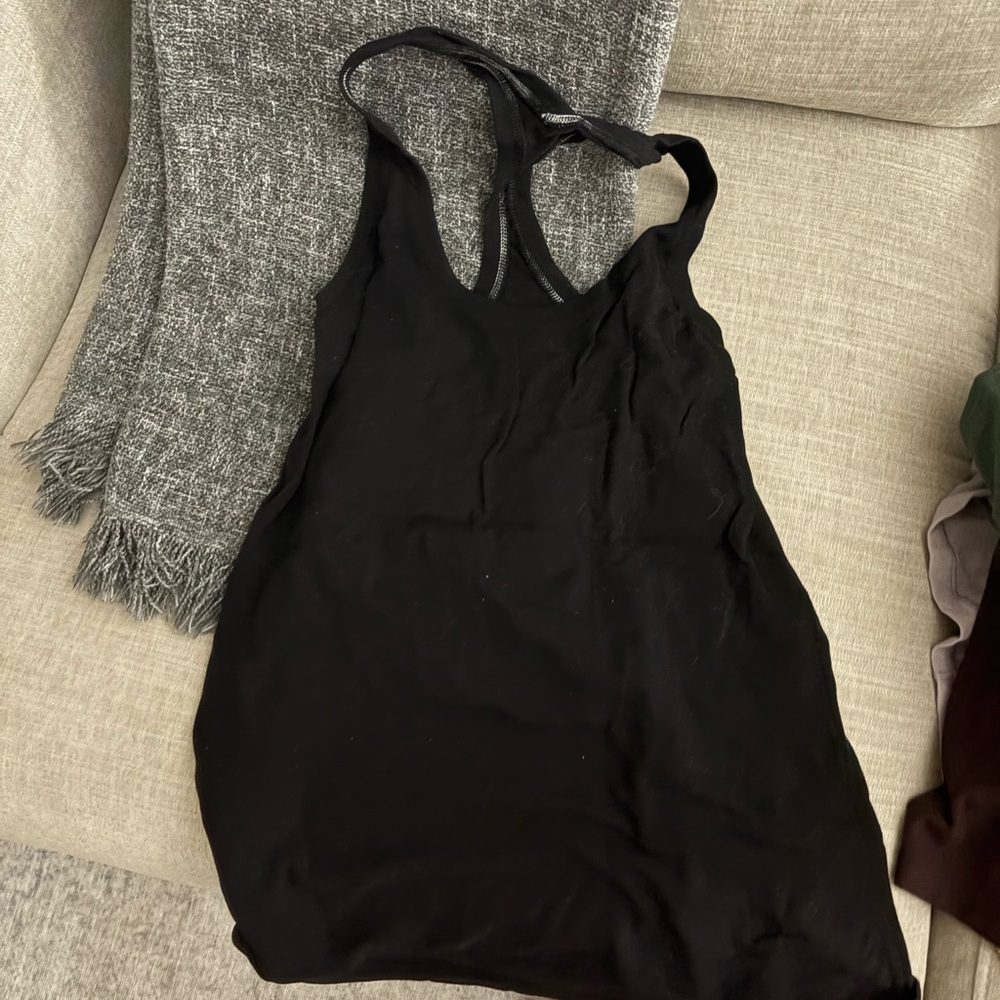 lululemon athletica Black Tank Top